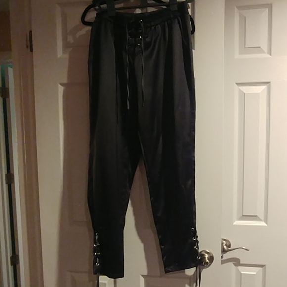 Satin Jogger Pants - Picture 4 of 4